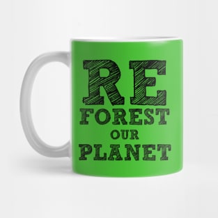 reforest our planet Mug